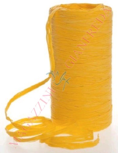 NASTRO RAFIA "6802 RAFIL" GIALLO mm. 5x200 mt.